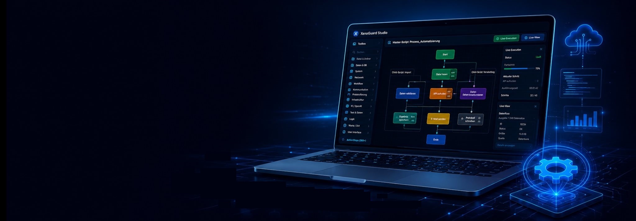 XenoGuard – No-Code-Automatisierung